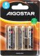 Aigostar  Bateria cynkowo-węglowa R6 AA 1.5V 4 szt. Bateria cynkowo-węglowa R6 AA 1.5V 4 szt. 1