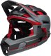 Bell Kask full face BELL SUPER AIR R Rozmiar kasku: S(51-55 cm), Wybierz kolor: Matte Grey Red 61