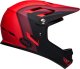 Bell Kask full face BELL SANCTION Rozmiar kasku: L(58-60 cm), Wybierz kolor: Presences Matte Red Black 24