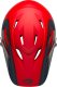 Bell Kask full face BELL SANCTION Rozmiar kasku: L(58-60 cm), Wybierz kolor: Presences Matte Red Black 7