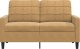 vidaXL Sofa 2-osobowa, brązowy, 120 cm, tapicerowana aksamitem 4