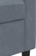 vidaXL vidaXL Fotel, ciemnoszary, 60 cm, obity aksamitem 7