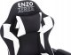 Fotel zenga.pl Fotel Gamingowy dla Gracza Extreme ENZO Blue White 4