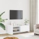 vidaXL vidaXL Szafka pod TV, biała, 100x35x40 cm, materiał drewnopochodny 1