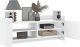 vidaXL vidaXL Szafka pod TV, biała, 100x35x40 cm, materiał drewnopochodny 3