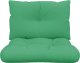 vidaXL vidaXL Poduszki na sofę z palet, 2 szt., zielone, tkanina 5