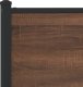 vidaXL vidaXL Metalowa rama łóżka z wezgłowiem i zanóżkiem 100x190 cm 9