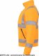 JHK FLRA340 -  Bluza polarowa z materiału fluorescencyjnego, - pomarańczowy fluorescencyjny 2XL 8