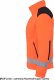 JHK FLRA340 -  Bluza polarowa z materiału fluorescencyjnego, - złoty fluorescencyjny 3XL 11