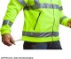 JHK FLRA340 -  Bluza polarowa z materiału fluorescencyjnego, - złoty fluorescencyjny 3XL 3