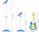 Multistore Zestaw gitara elektryczna mikrofon statyw dla dzieci mp3 - niebieska 9