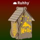Dekoracja świąteczna Ruhhy Lampion LED- adwentowy Ruhhy 22163 10