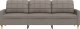 vidaXL vidaXL Sofa 3-osobowa, kolor taupe, 210 cm, tapicerowana tkaniną 4