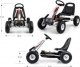 Milly Mally Jeździk Gokart Thor Biały 7