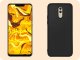 Hello Case Etui do Huawei Mate 20 LITE (Czarne, Matowe, Obudowa Slim, Silikon)   SZKŁO 4