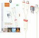 Kabel USB Vidvie Kabel VIDVIE CB4028 USB   Type-C/Type-C   Lightning 60W, 1.2M beżowy BOX 1