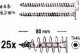 Fischer fischer insulation anchor FID II Plus 80mm (white, 25 pieces) 2