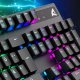 Klawiatura Sharkoon Sharkoon Gaming Tastatur Skiller SGK20 Mech rot, RGB LED,USB 4