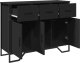 vidaXL Szafka czarna 97x32,5x74,5 cm 5