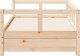 vidaXL Łóżko dzienne bez materaca, 90x190 cm, lite drewno sosnowe 6