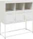 vidaXL vidaXL Szafka, biała, 100,5x39x107 cm, stal walcowana na zimno 2