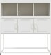vidaXL vidaXL Szafka, biała, 100,5x39x107 cm, stal walcowana na zimno 6