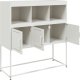 vidaXL vidaXL Szafka, biała, 100,5x39x107 cm, stal walcowana na zimno 10