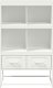 vidaXL vidaXL Szafka, biała, 68,5x39x111,5 cm, stal walcowana na zimno 5
