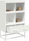 vidaXL vidaXL Szafka, biała, 68,5x39x111,5 cm, stal walcowana na zimno 9