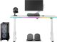 Biurko Ultradesk Iron Białe 132.5 cmx60.5 cm 1