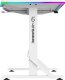 Biurko Ultradesk Iron Białe 132.5 cmx60.5 cm 5