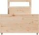 vidaXL vidaXL Rama łóżka bez materaca, 100x200 cm, lite drewno sosnowe 4