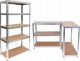 Topeshop REGAŁ MAGAZYNOWY METALOWY G7030 MDF 1
