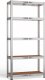Topeshop REGAŁ MAGAZYNOWY METALOWY G7030 MDF 1