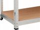 Topeshop REGAŁ MAGAZYNOWY METALOWY G7030 MDF 3