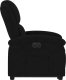 vidaXL vidaXL Elektryczny, podnoszony fotel rozkładany, czarny, aksamit 9