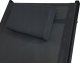 kontrast Leżak ogrodowy aluminiowy leżanka fotel bujany SWING czarny 10