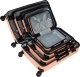 Wings Wings komplet 4 walizek podróżnych serii SWAN SN120-4 L,M,S,XS DIRTY PINK 5