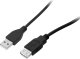 Kabel USB Blow USB-A - USB-A 3 m Czarny 1