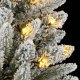 vidaXL vidaXL Sztuczna choinka z 300 lampkami LED, ośnieżona, 180 cm 6