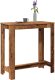 vidaXL Stolik barowy, stare drewno, 102x50x103,5 cm 1