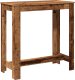 vidaXL Stolik barowy, stare drewno, 102x50x103,5 cm 2