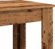 vidaXL Stolik barowy, stare drewno, 102x50x103,5 cm 7