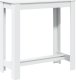 vidaXL vidaXL Stolik barowy, biały, 102x50x103,5 cm, materiał drewnopochodny 2