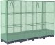 vidaXL vidaXL Podwyższona donica ze szklarnią, wygląd rattanu, 160x40x123 cm 6