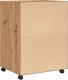 vidaXL vidaXL Szafka na kółkach, dąb artisian, 60x48x81 cm 6