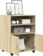 vidaXL vidaXL Szafka na kółkach, dąb sonoma, 60x48x81 cm 3
