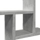 vidaXL vidaXL Półki ścienne, 2 szt., szarość betonu, 50x12x50 cm 7