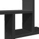 vidaXL vidaXL Półki ścienne, 2 szt., czarne, 50x12x50 cm 8