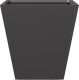 vidaXL vidaXL Donice ogrodowe, 2 szt., czarne, 30x30x30 cm, stalowe 5